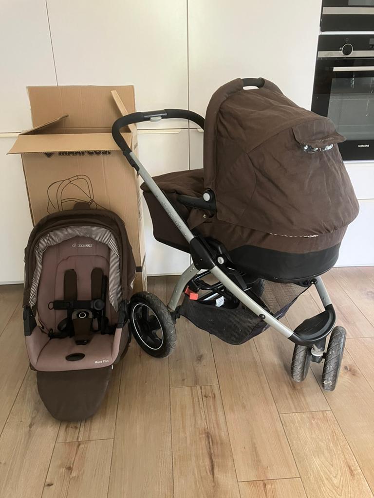 Buggy set maxi cosi mura plus, Ophalen