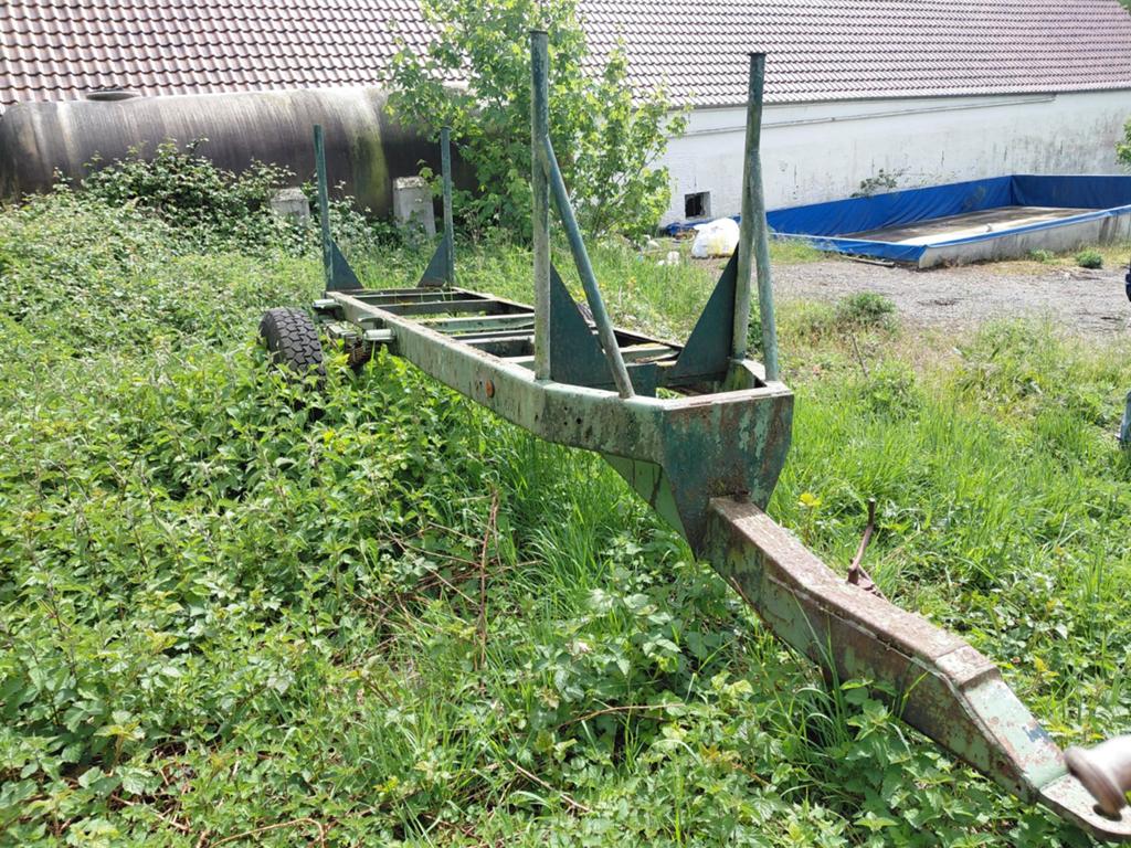 Remorque forestière - bois de chauffage