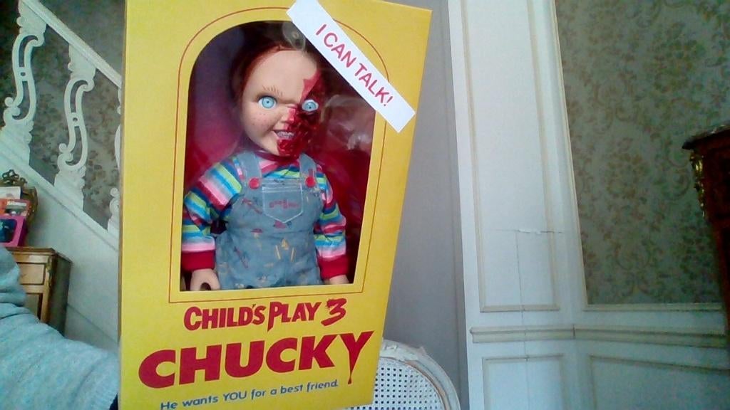 Poupée Chucky le brave gars ^^(il parle), Enlèvement