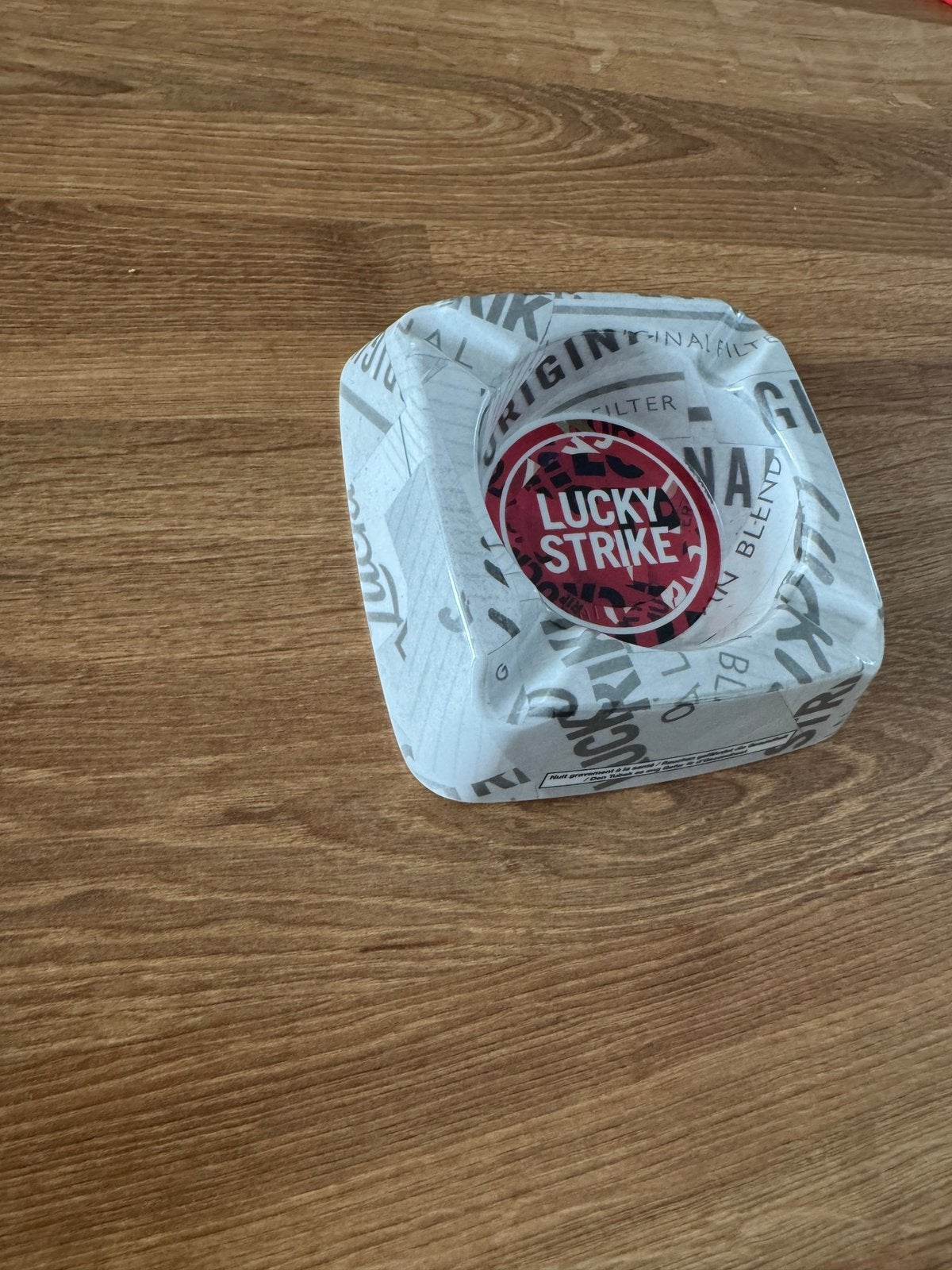 Asbak lucky strike nieuw, Collections, Enlèvement ou Envoi, Cendrier