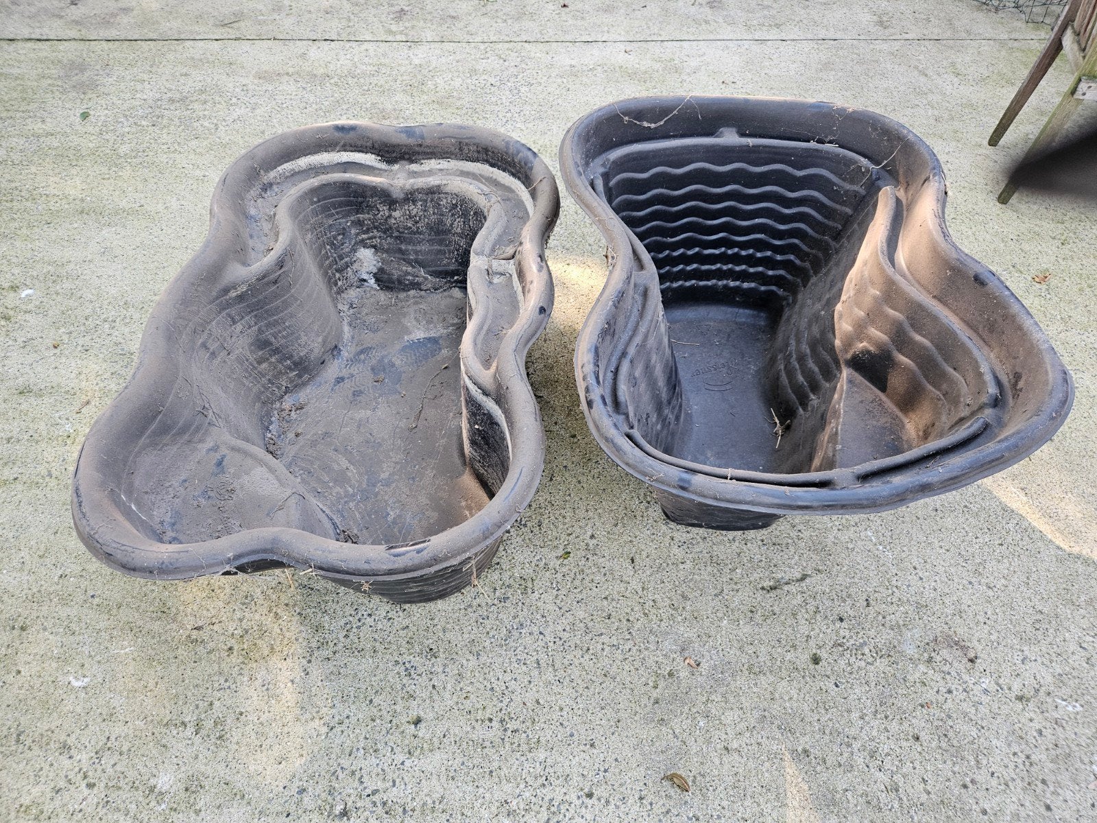 2 voorgevormde vijvers, Tuin en Terras, Ophalen of Verzenden
