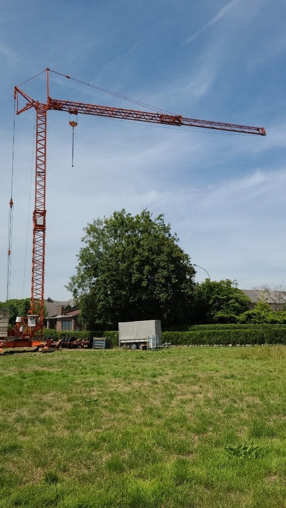 Arcomet T24 BOUWKRAAN/werfkraan: 20M hoog 24M lang!, Ophalen, Kraan
