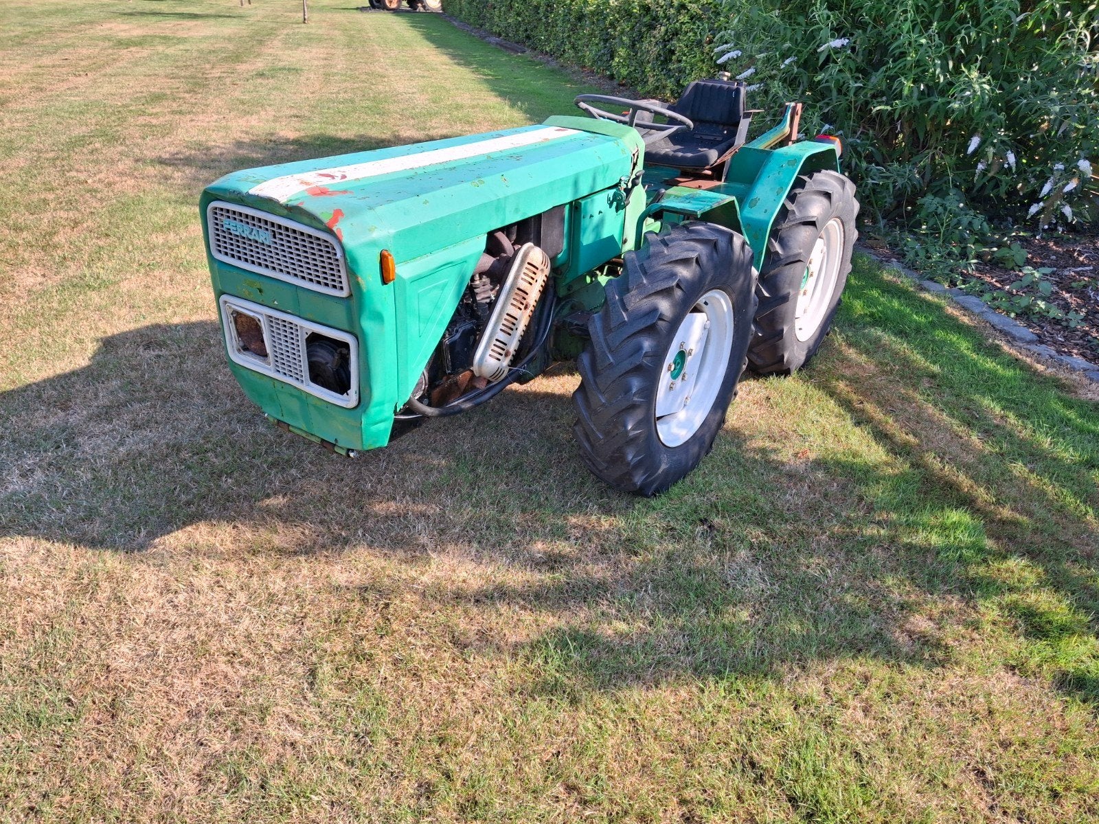 Ferrari A75 3cil lombardini, Enlèvement