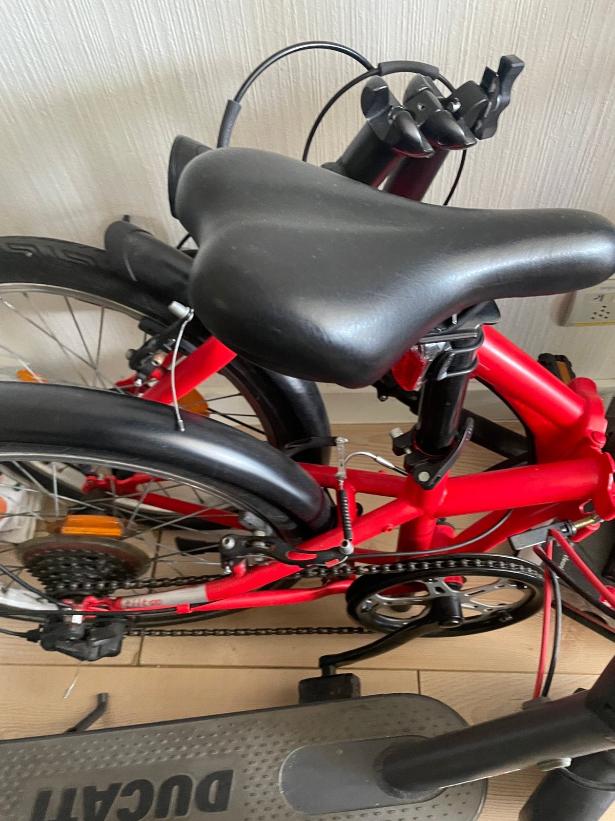 Foldable cycle, Ophalen, Zo goed als nieuw