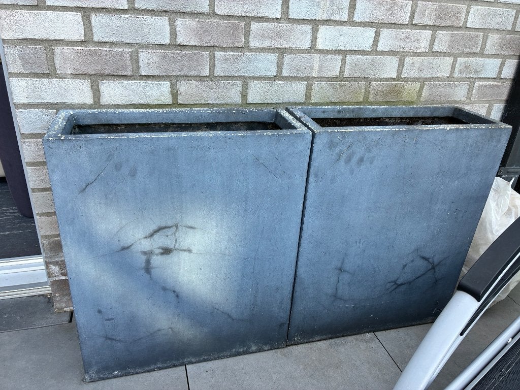 3 bloembakken, Ophalen, Overige materialen, Gebruikt, Minder dan 60 cm