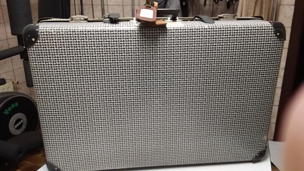 Retro reiskoffer uit de jaren 60/70, Handtassen en Accessoires, Koffers, Ophalen