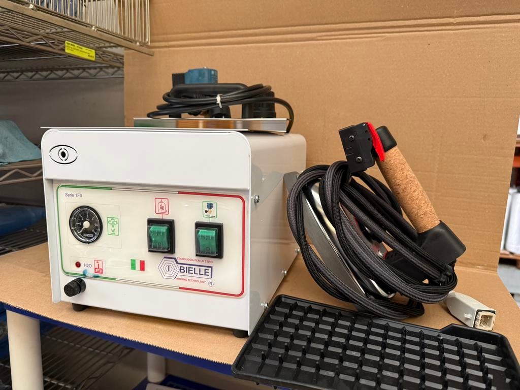 Neuf- Chaudière a vapeur professionnelle Inox Bielle 1F09, Ophalen