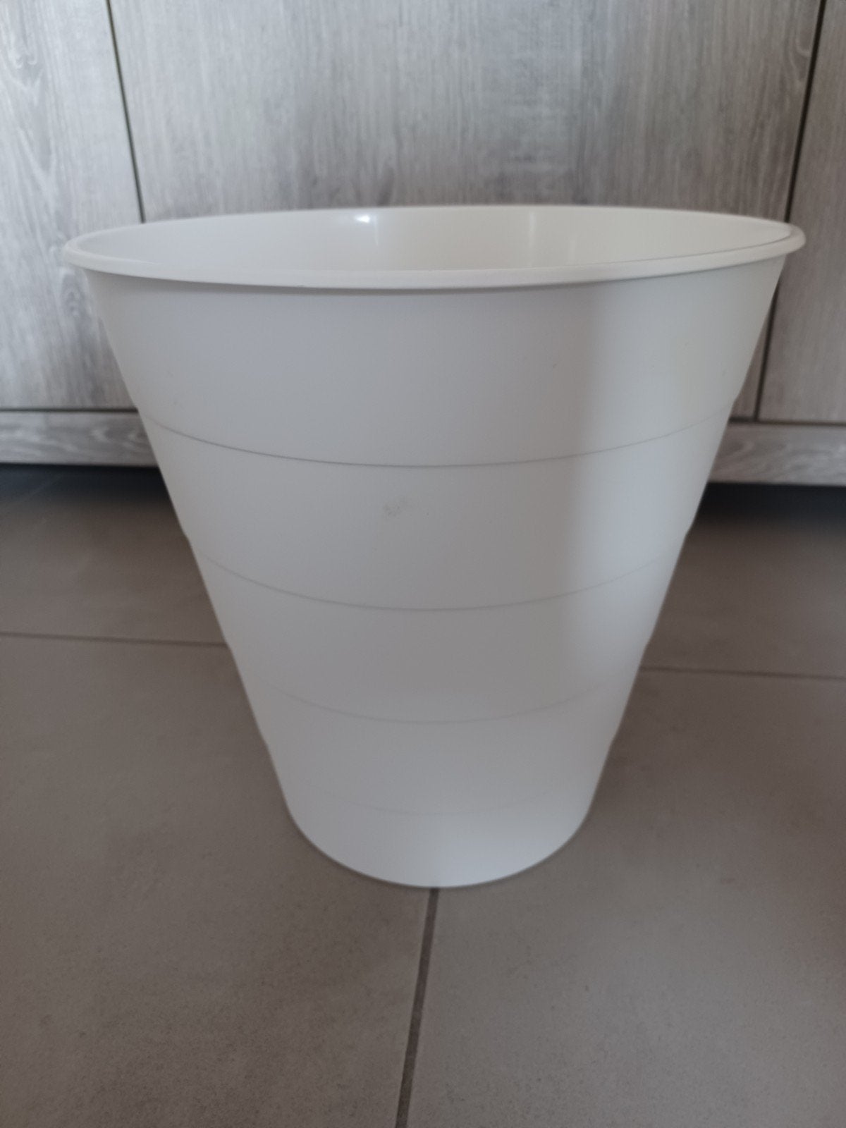 Vuilbak wit, 10 à 20 litres, Comme neuf, Synthétique, Enlèvement