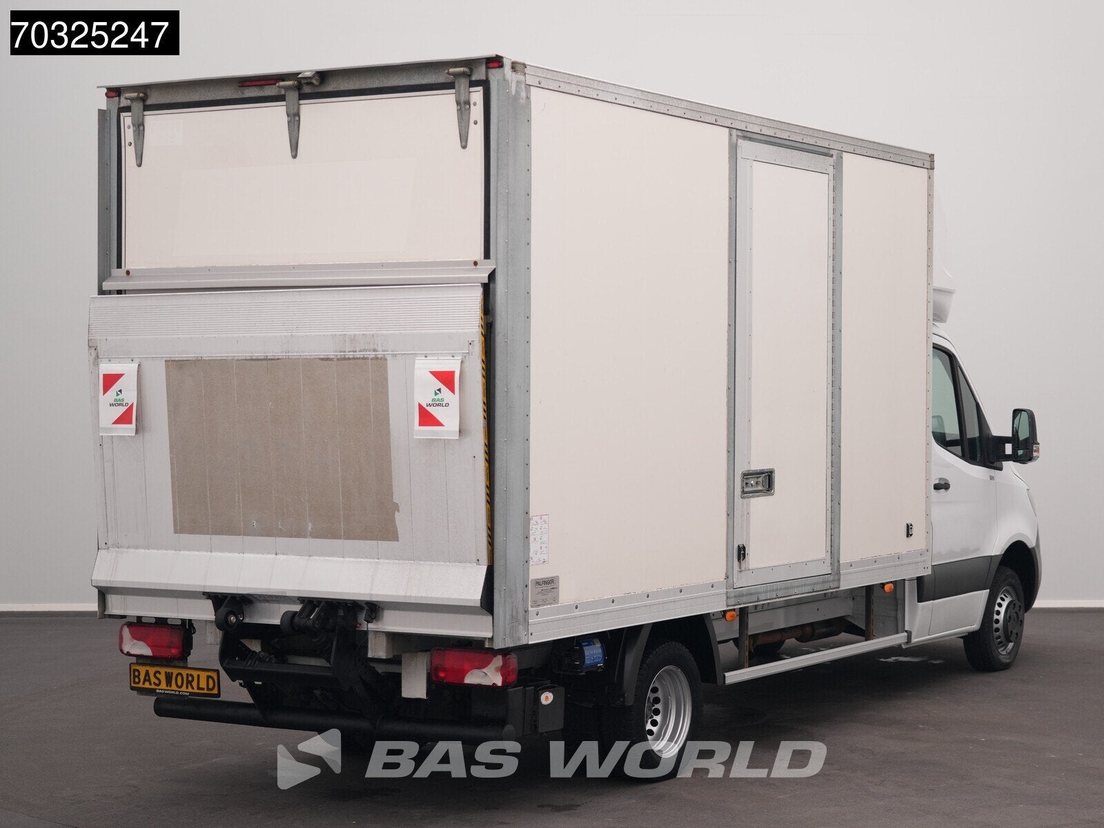 Mercedes Sprinter 514 CDI Laadklep Dubbellucht Zijdeur Bakwa, Stof, Gebruikt, Euro 6, 4 cilinders