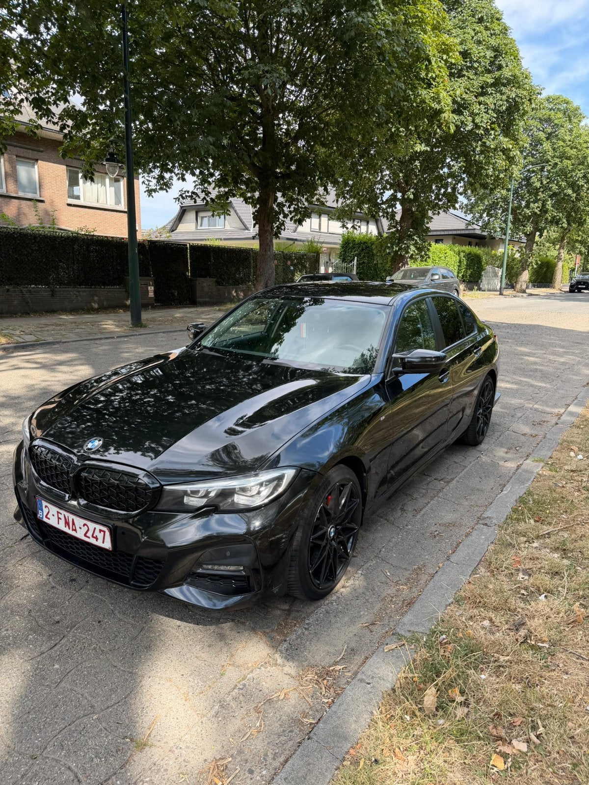 BMW 3-serie G20, Auto's, Automaat, Euro 6, Zwart, 5 deurs