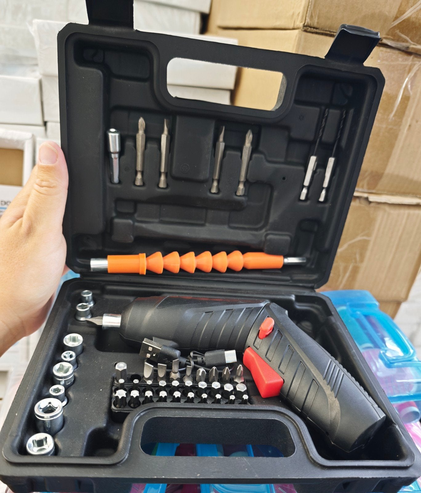 Visseuse, Bricolage & Construction, Enlèvement