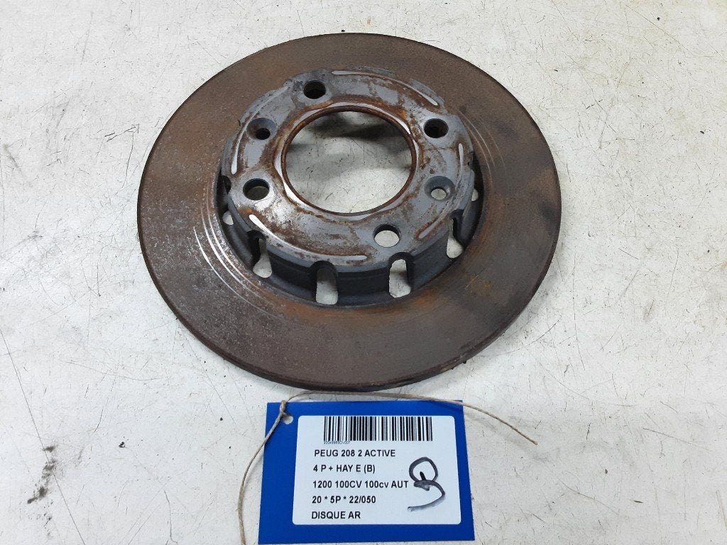 REMSCHIJF ACHTER Peugeot 208 II (UB / UH / UP) (01-2019/-), Kontakt-peugeot@peugeot.com, Gebruikt, Peugeot Deutschland GmbH, Bahnhofsplatz
65423  Rüsselsheim, DE