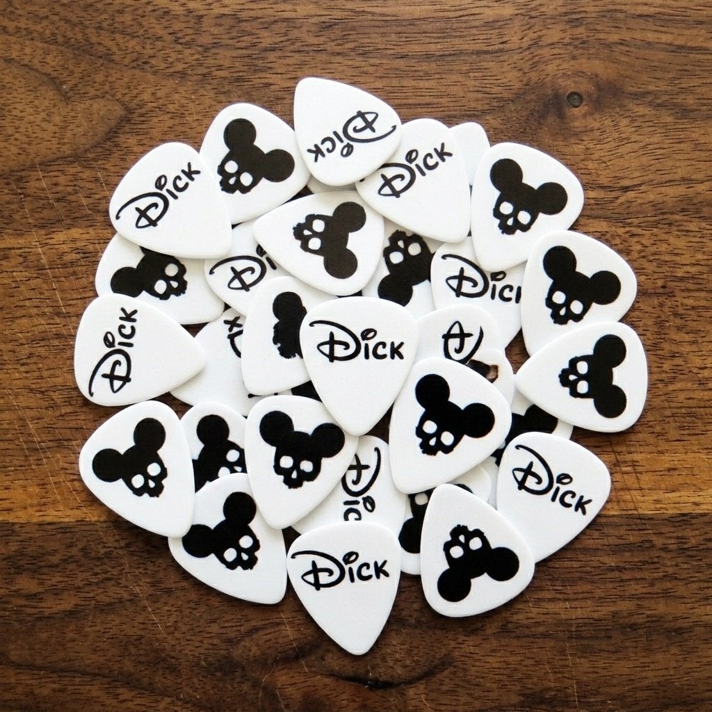 20 Dick pick guitar picks - 20 Dick pick gitaar plectrums, Muziek en Instrumenten, Ophalen of Verzenden, Nieuw, Elektrische gitaar