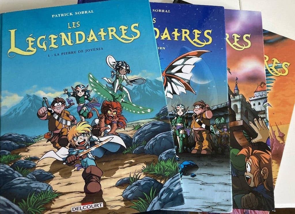 BD Les légendaires (Tomes 1, 2 et 4), Livres, BD, Plusieurs BD, Enlèvement, Utilisé