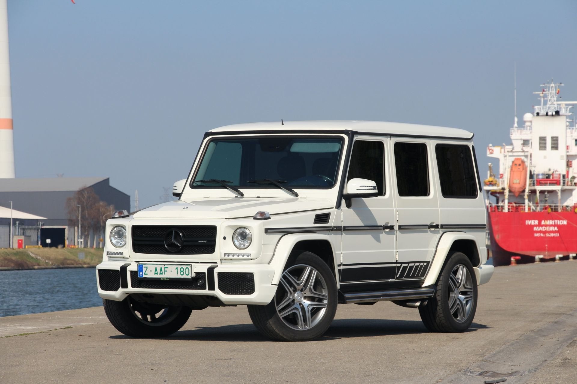 Mercedes G 55 Amg, Auto's, Automaat, Gebruikt, Wit, Bedrijf