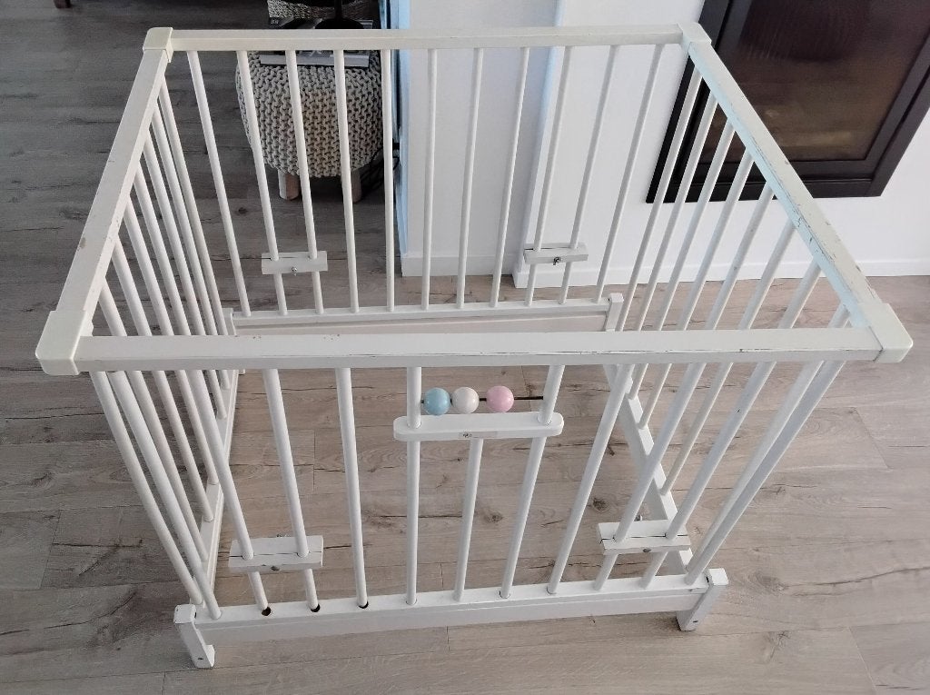 Babypark, Kinderen en Baby's, Ophalen, Gebruikt, Rechthoekig, In hoogte verstelbaar