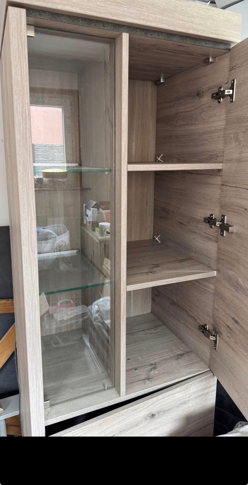 Vitrine - meuble de rangement, Ophalen, Zo goed als nieuw