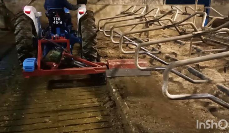 Frees diepstrooisel ligbox ligboxen boxen vlakker box hark, Dieren en Toebehoren, Stalling en Weidegang