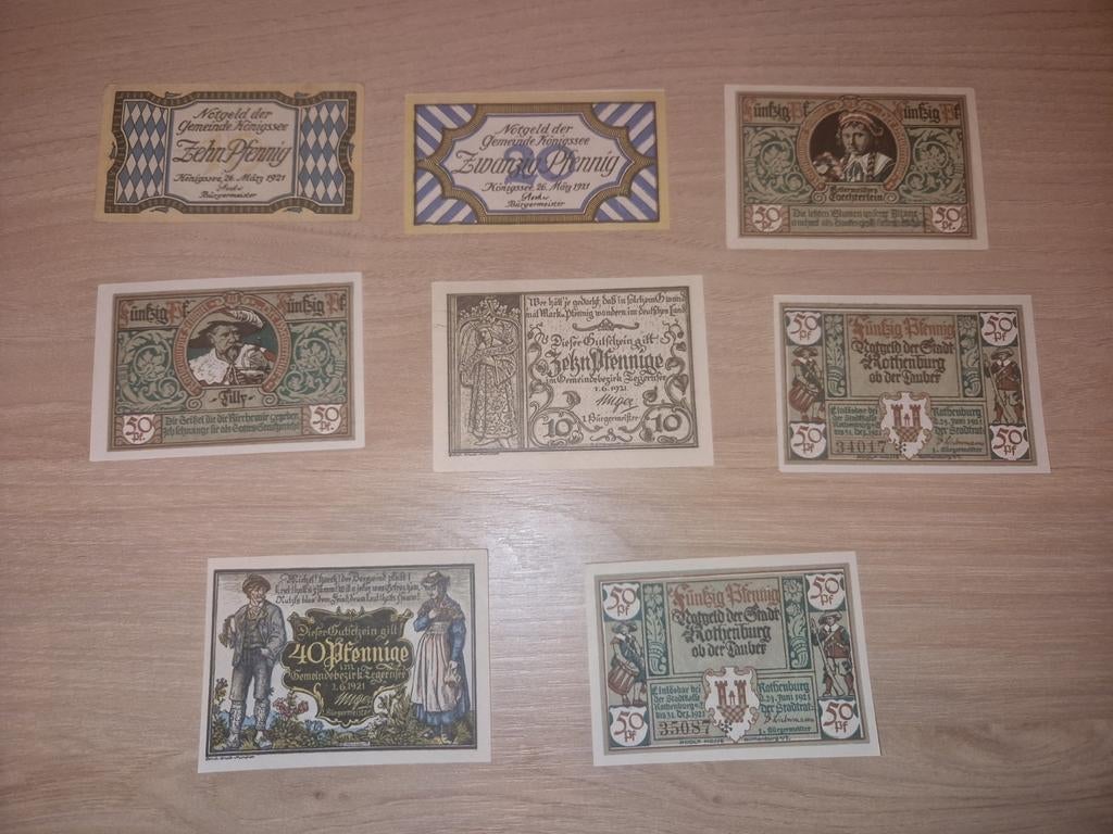 Lot noodgeld duitsland 6, Ophalen of Verzenden, Duitsland