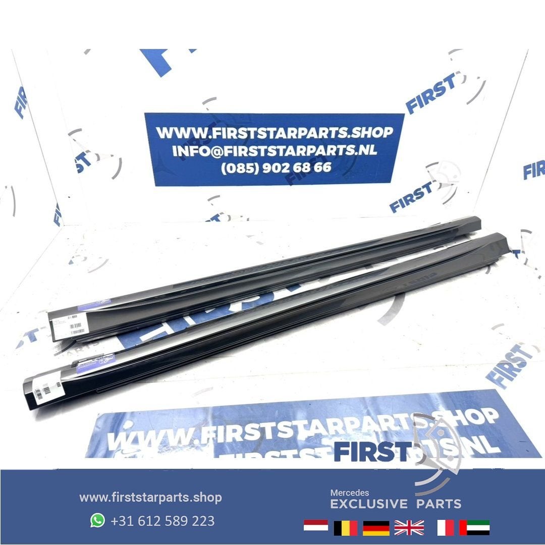 W177 A KLASSE 2026 A35 AMG ZIJSKIRT SET ZWART WIT GRIJS SIDE, Utilisé, -, -, Enlèvement ou Envoi