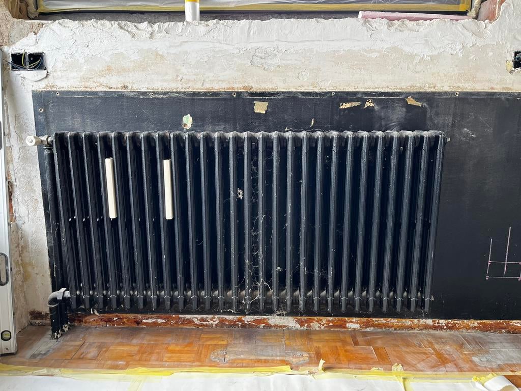 Gietijzeren radiator retro, Doe-het-zelf en Bouw, Verwarming en Radiatoren, Ophalen, Gebruikt, Radiator