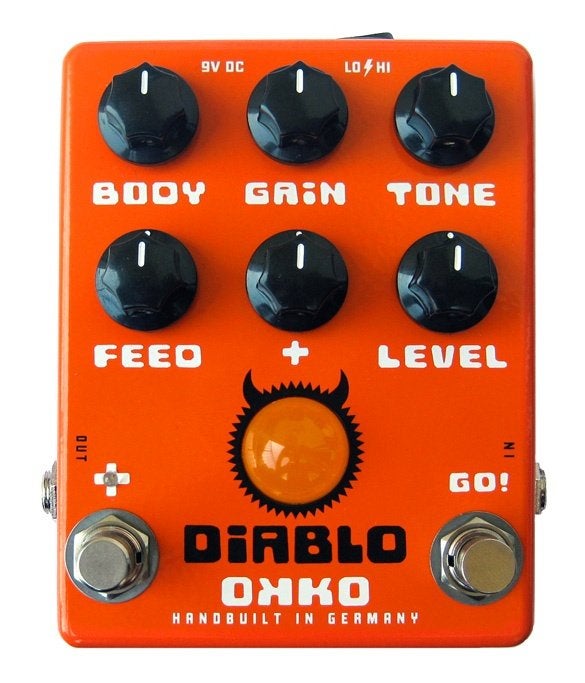 OKKO DIABLO handmade overdrive pedal, Ophalen, Zo goed als nieuw