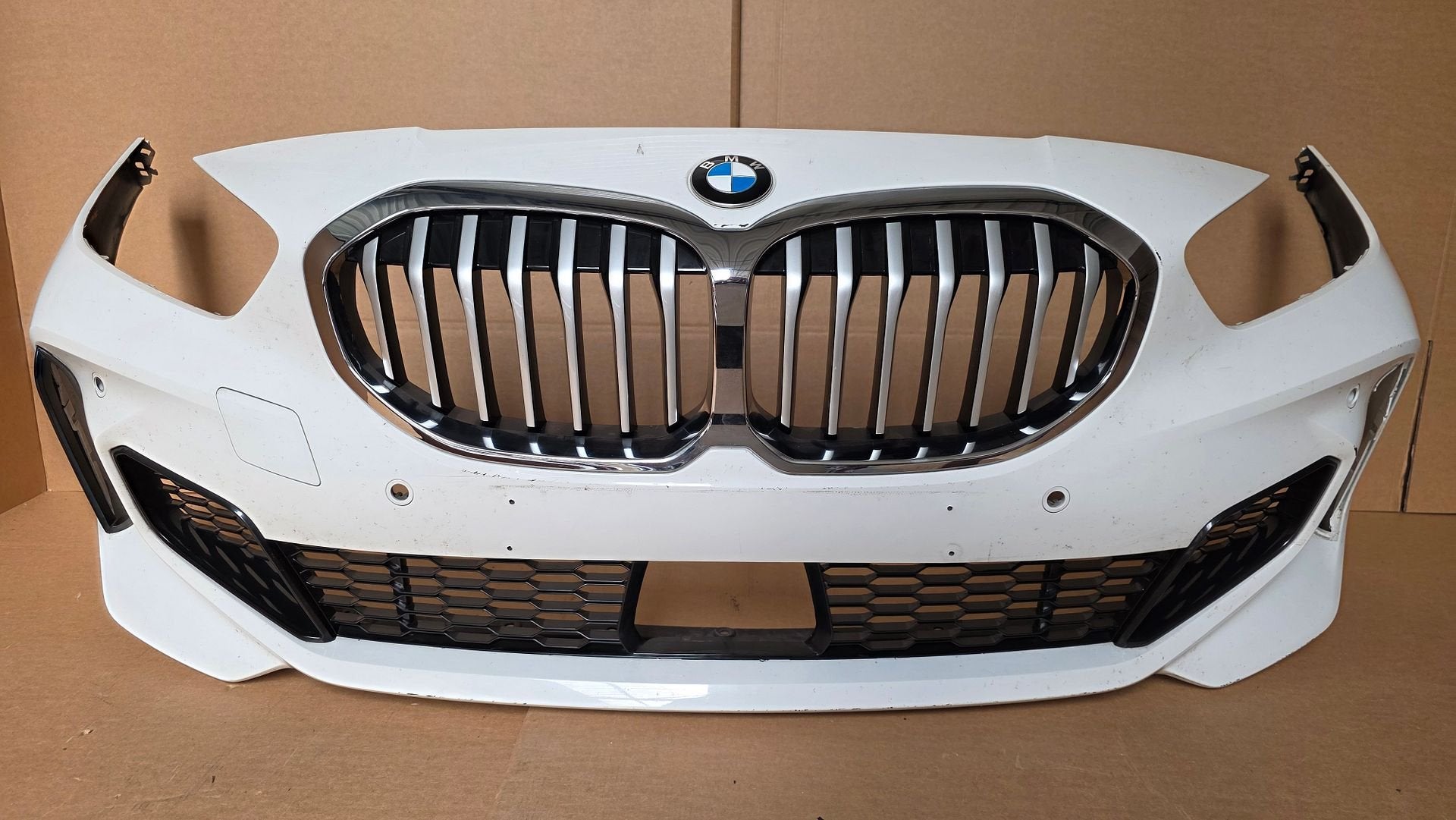 Voorbumper BMW 1 Serie F40 M135i 6xPDC 51118070928 Bumper, Auto-onderdelen, Gebruikt, -, Voor, Ophalen of Verzenden