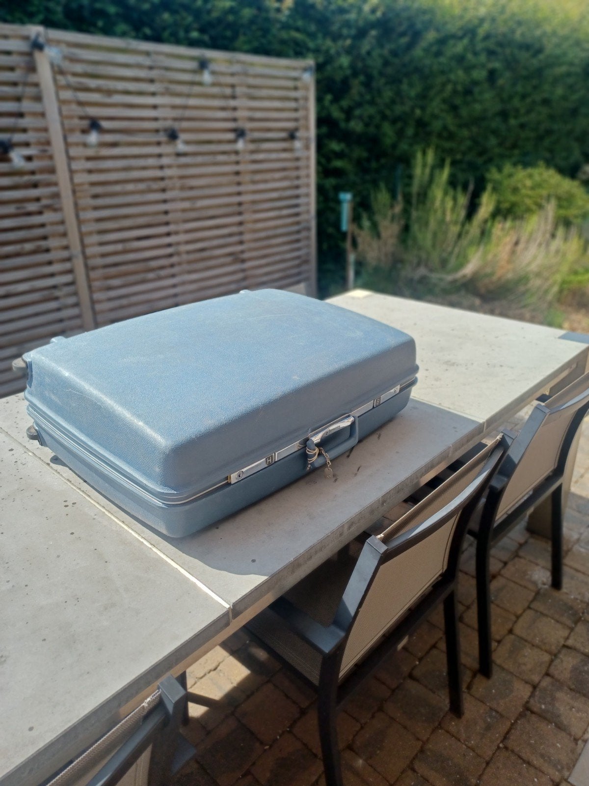 grote reiskoffer samsonite op wielen met sleutel erbij p7eur, Enlèvement