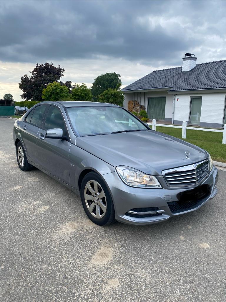 Mercedes C200 FACELIFT - 145000km - 2012 - 1ste Eig./1e main, Auto's, 100 kW, Euro 5, Zwart, 5 deurs