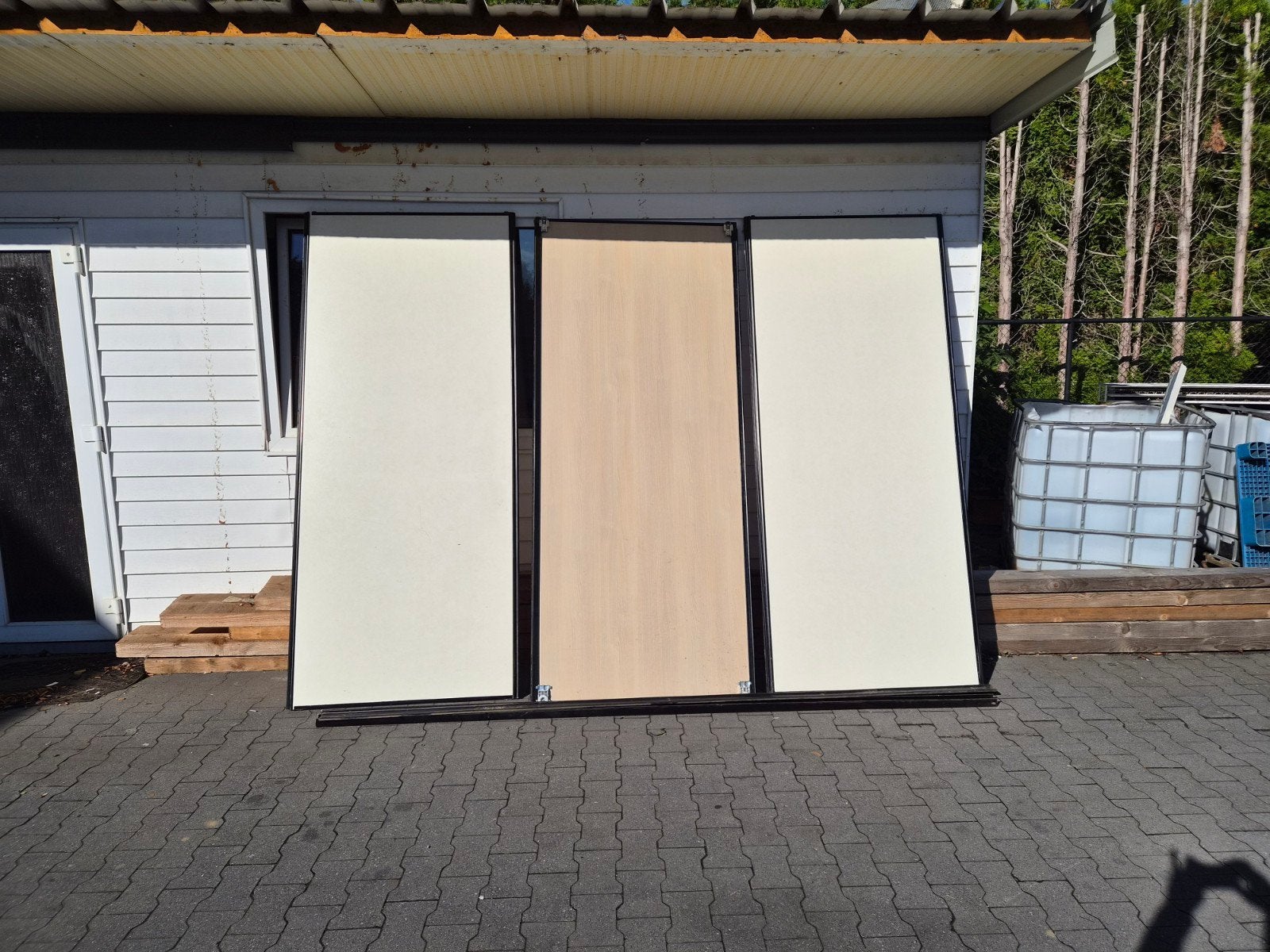 schuifdeurwand, Doe-het-zelf en Bouw, Ophalen, Wit