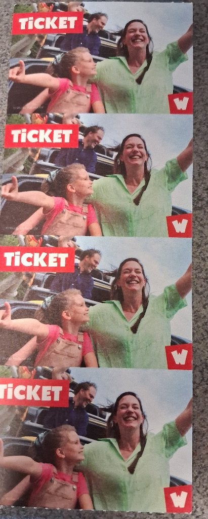 4 Tickets Walibi Holland, Drie personen of meer