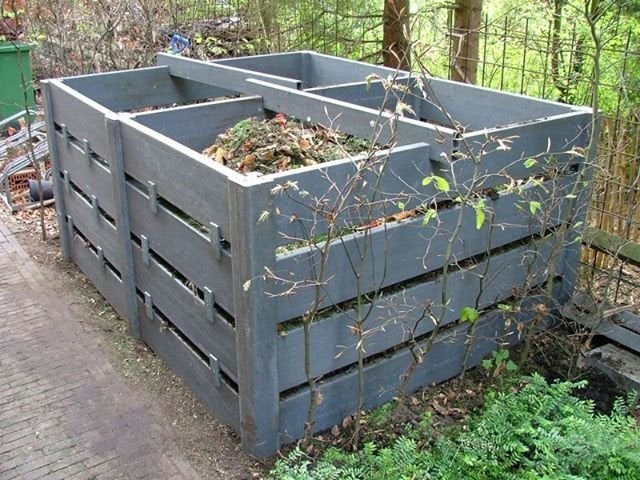 Dubbele compostbak, Jardin & Terrasse, Enlèvement, Utilisé
