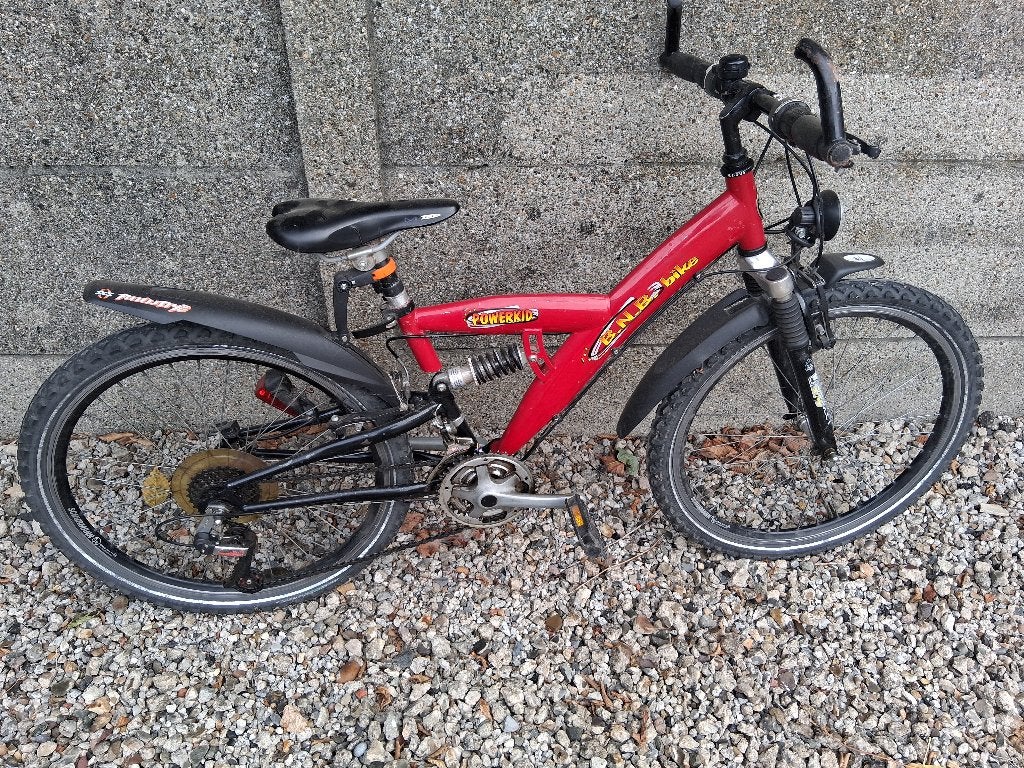 BNB Jongensfiets 24" rood Powerkid 8-12 jaar, Vitesses, 24 pouces, Enlèvement, Utilisé