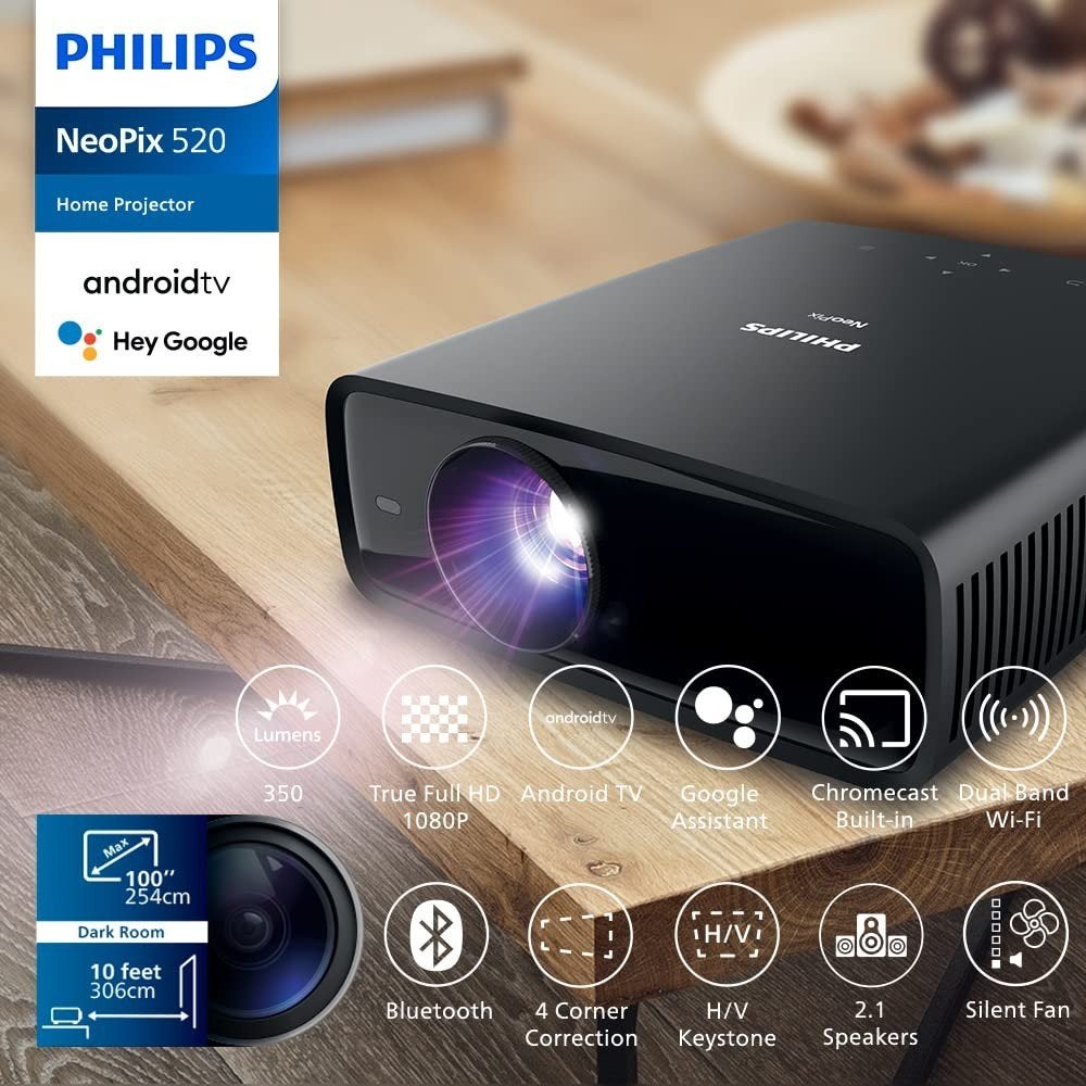 Philips Neopix 520, Audio, Tv en Foto, Philips, Gebruikt, LED, Ophalen of Verzenden