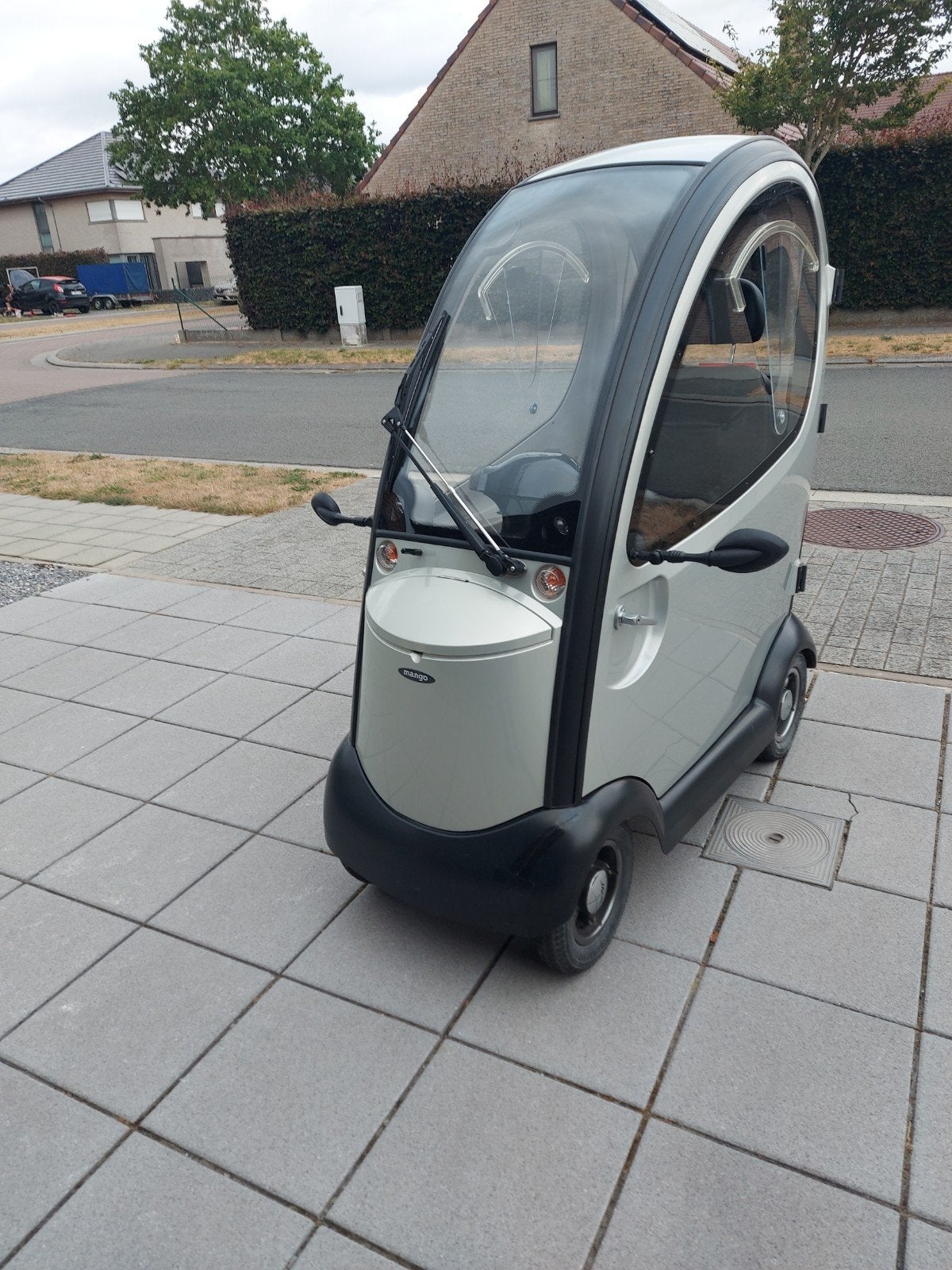 Scootmobiel mango choprider,grijs, Diversen, Brommobielen en Scootmobielen, Ophalen, Mango