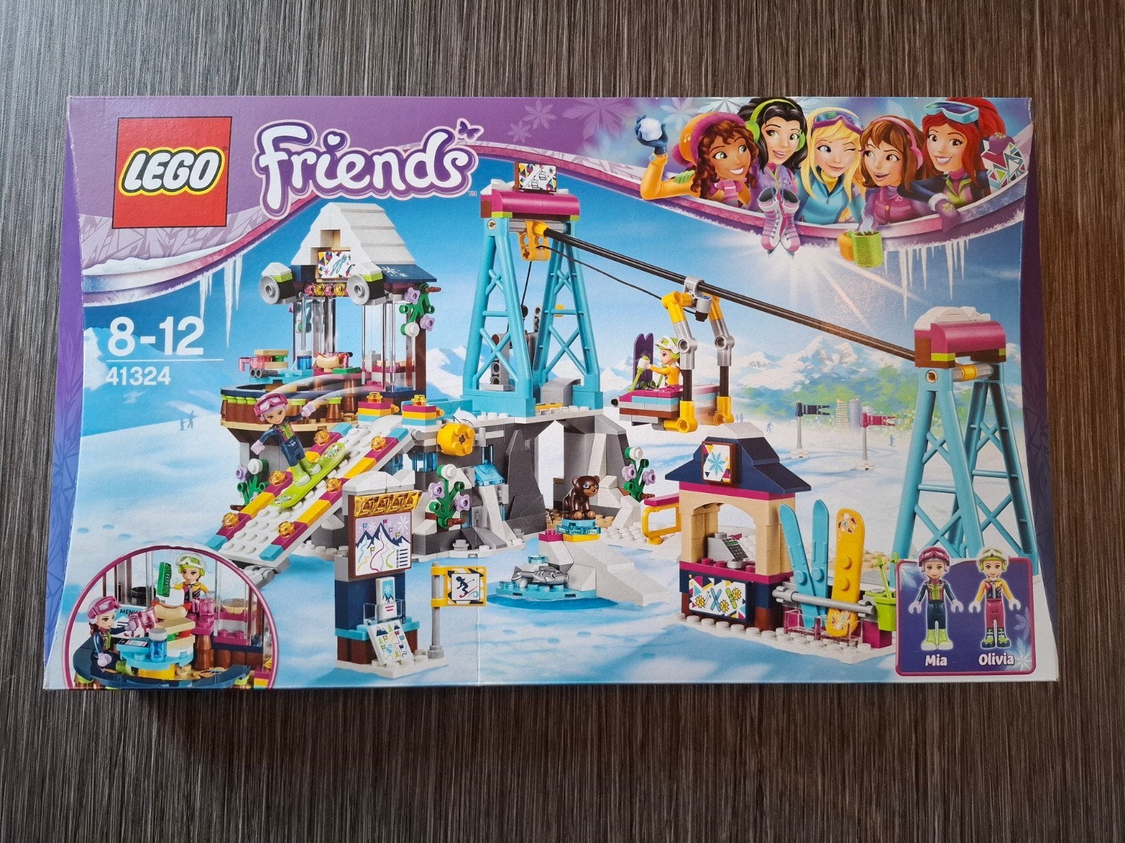 LEGO Friends 41324 – Skilift in het winterresort – compleet, Ophalen, Compleet, Lego, Friends