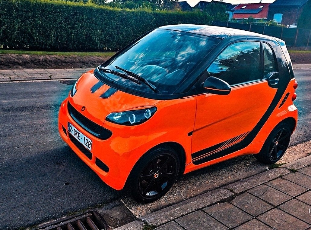 Smart fortwo unique design, Auto's, Stof, Zwart, Zwart, Particulier