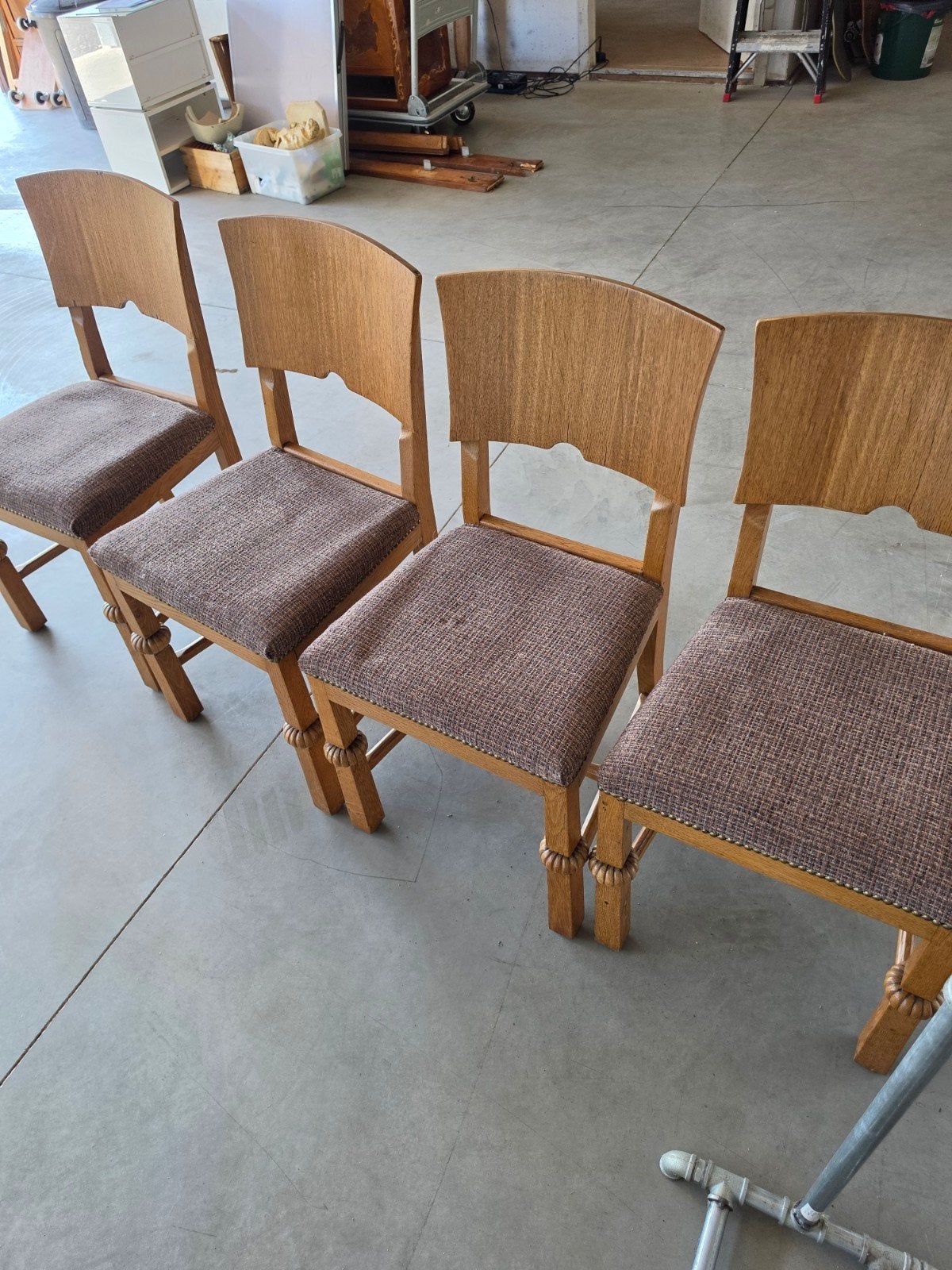 chaises vintage, Enlèvement