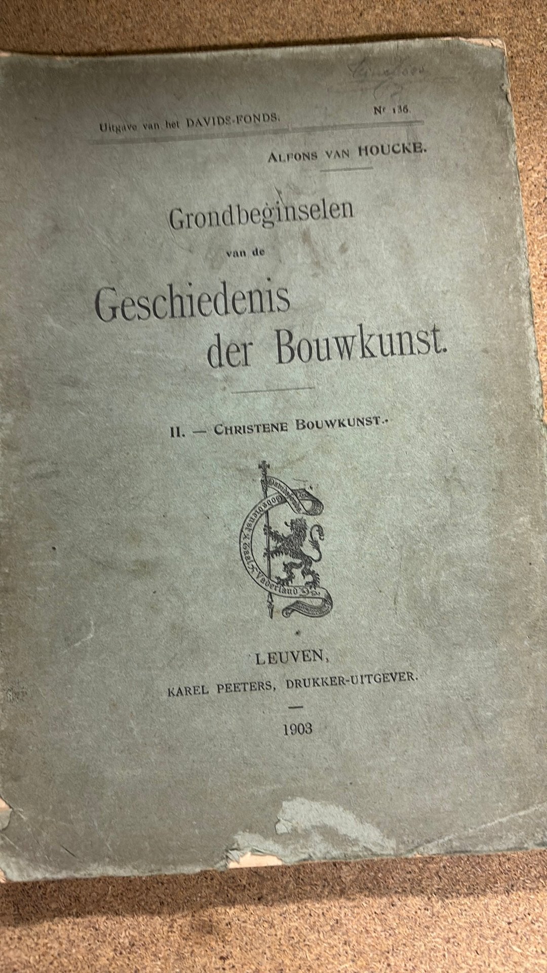 Drukwerk Davids Fonds, Enlèvement ou Envoi