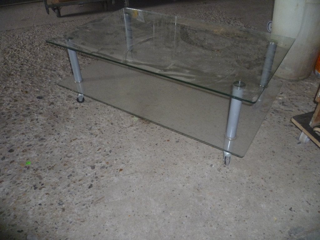 MODERNE GLAZEN SALONTAFEL, Ophalen