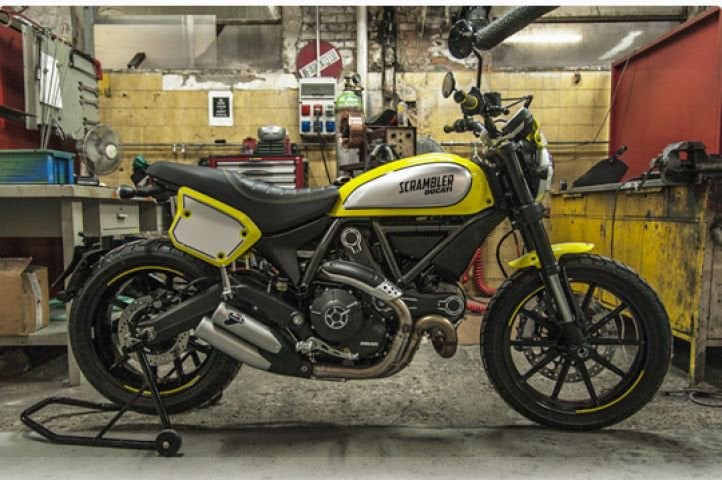 Ducati Scrambler Flat track Pro, Motoren, Motoren | Ducati, 2 cilinders, Sportuitlaat, Motorrijbewijs A, Gebruikt