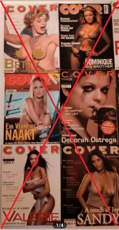Cover BV-Erotica Magazines in nieuwstaat te koop aangeboden!, Ophalen of Verzenden, Zo goed als nieuw, Overige typen