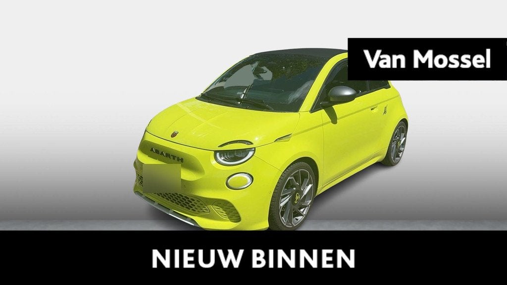 Fiat 500C 42 kWh (automatique), 1305 kg, Achat, 87 kW, Carnet d'entretien