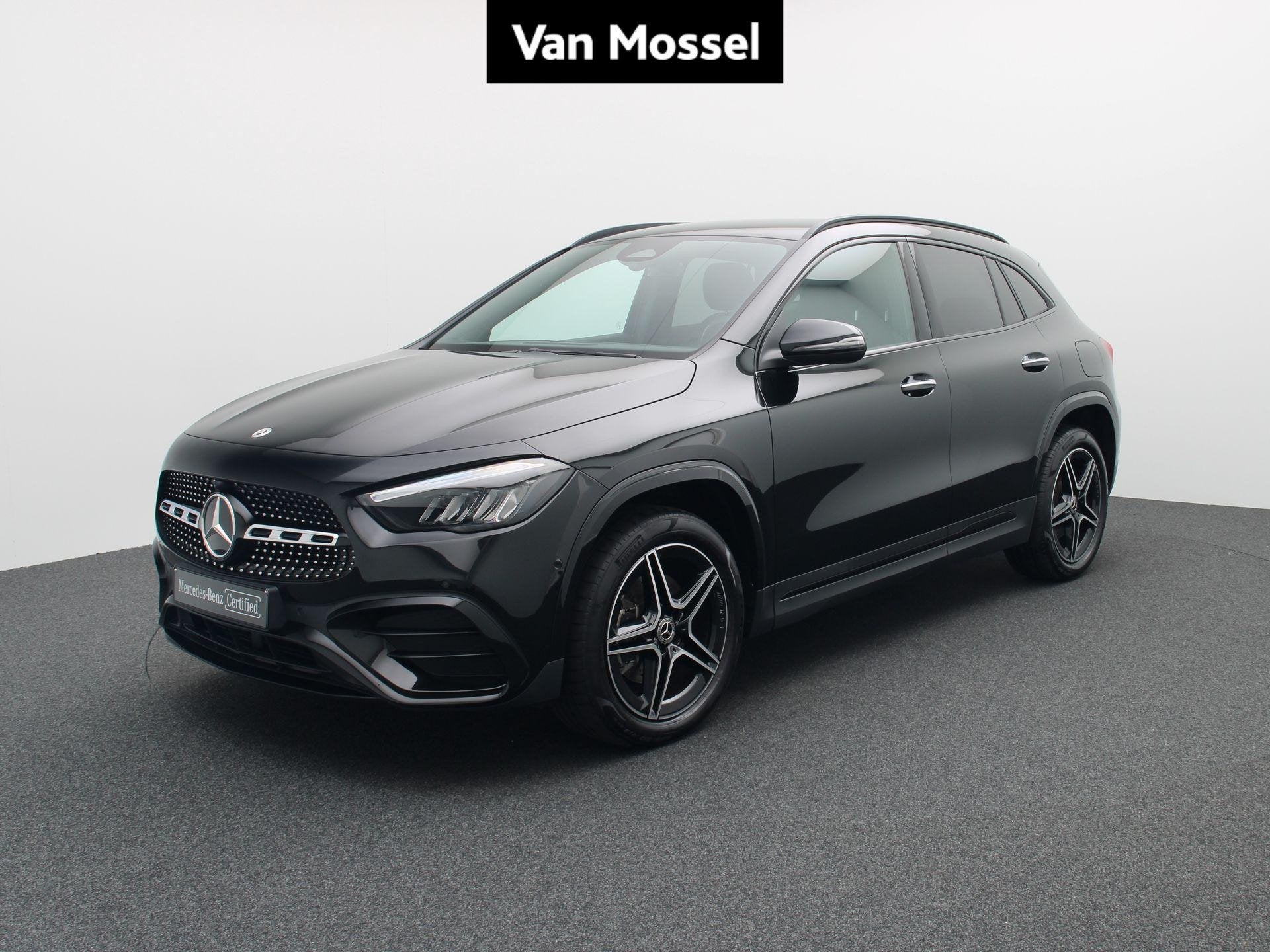 Mercedes-Benz GLA 250 e AMG Line + CARPLAY + TREKHAAK +, Auto's, Dealer onderhouden, Stof, Zwart, 16 kWh