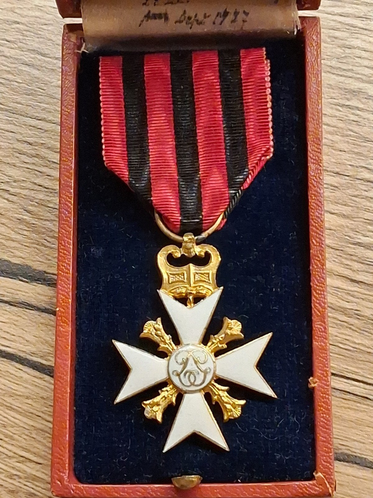 Medaille Burgerlijk Kruis 1ste klasse, Verzenden