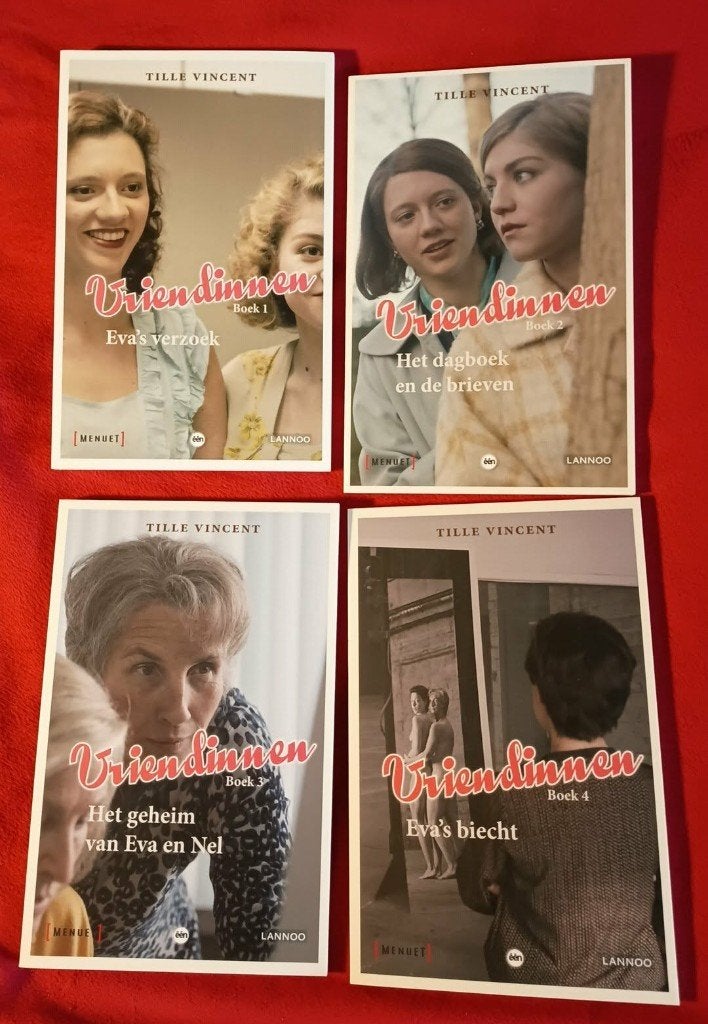 Vriendinnen. Set van 4 boekjes samen., Enlèvement ou Envoi