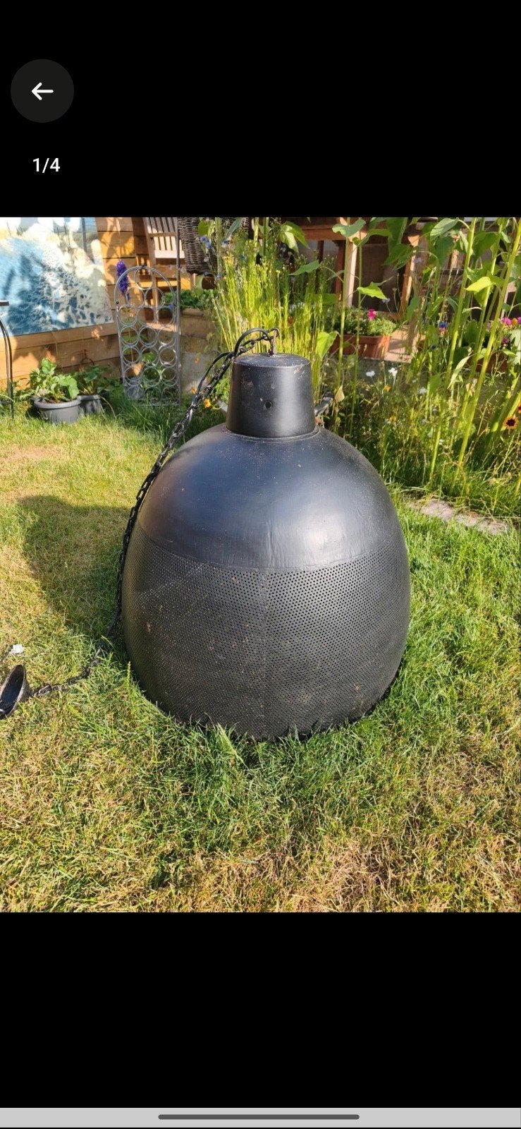 grote lampen kap, Ophalen