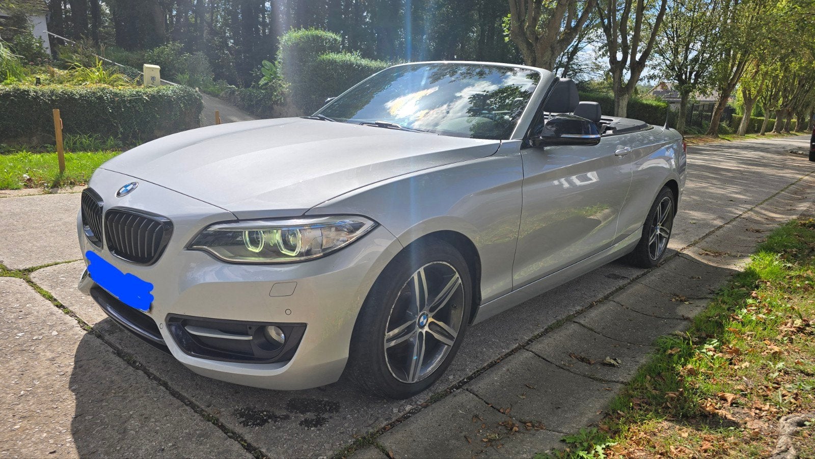 bmw serie 2 cabriolet FULL OPTION, Autos, Cuir, Euro 6, Cabriolet, Anti démarrage