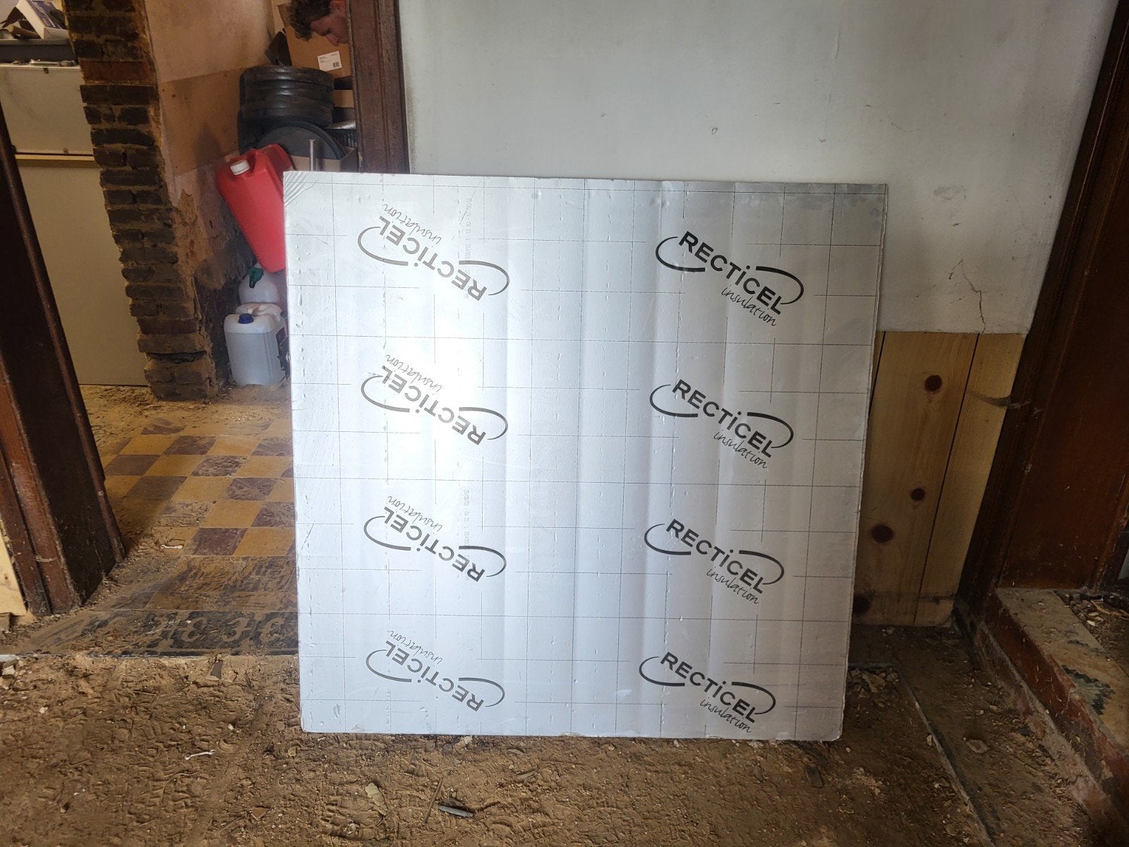 Recticel pur platen 120*120*5, Huis en Inrichting, Ophalen, 100 tot 150 cm, Vierkant, Nieuw