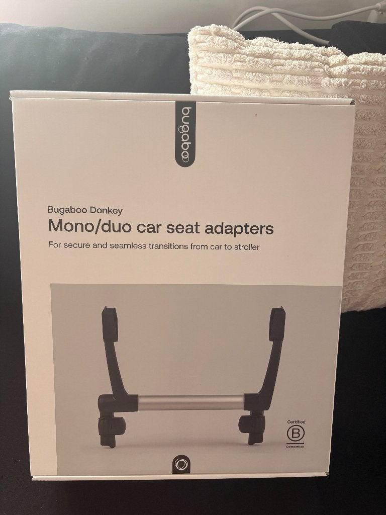 Bugaboo Donkey 6 Autostoel Adapters Single/Double., Enlèvement, Neuf, Poussette, Bugaboo